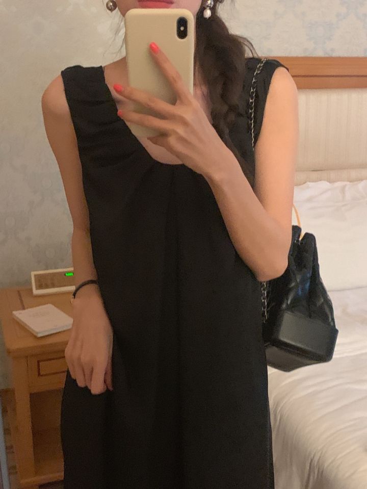 STAY HERE韓國代購㊣女士新品時尚職業熱賣25春夏人氣連衣裙STAY HERE連衣裙