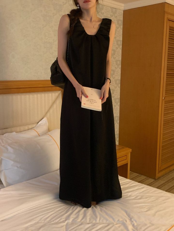 STAY HERE韓國代購㊣女士新品時尚職業熱賣25春夏人氣連衣裙STAY HERE連衣裙圖色2