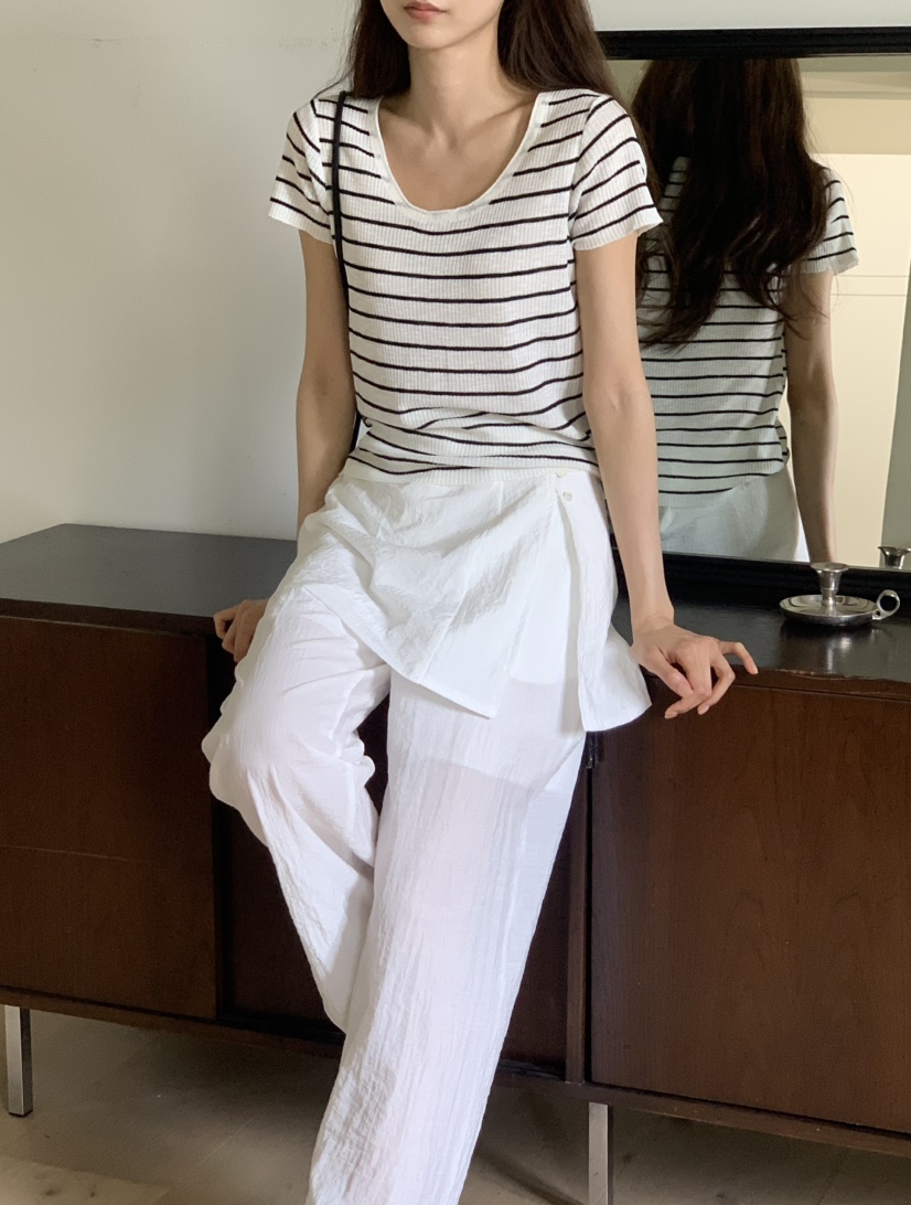 NOTICE東大門㊣實拍女裝新款職業休閑推薦熱賣時尚人氣針織衫NOTICE針織衫