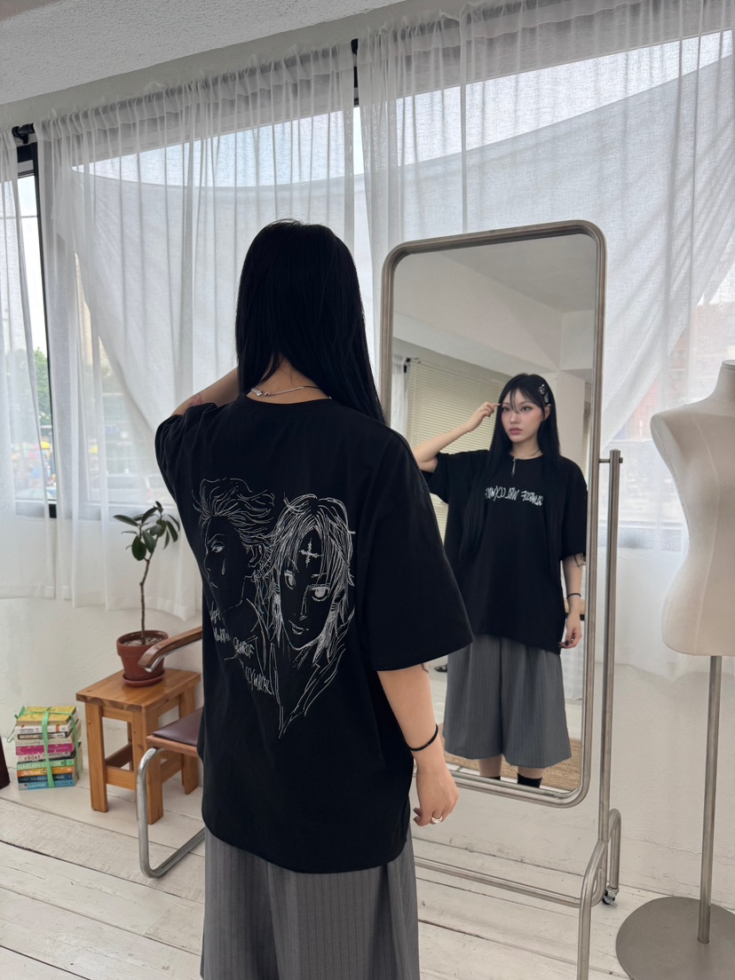 SEEOT東大門㊣實拍女裝新品時尚25春夏真品熱賣T恤男女同款GGDT恤