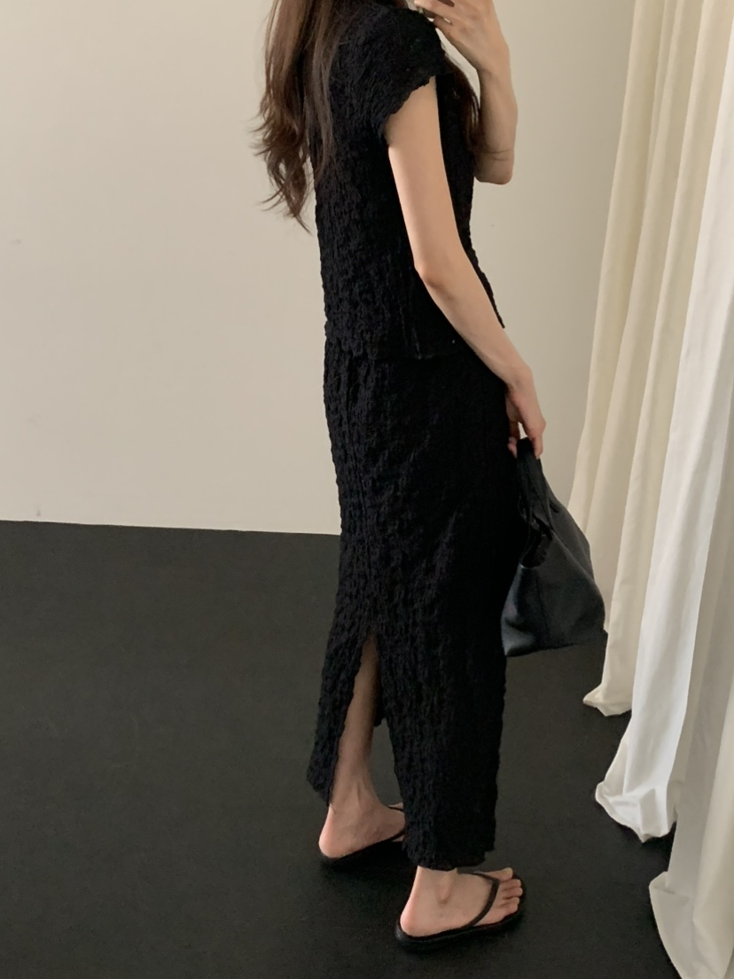 NOTICE東大門㊣實拍女士新品時尚真品推薦人氣25春夏職業長裙NOTICE長裙