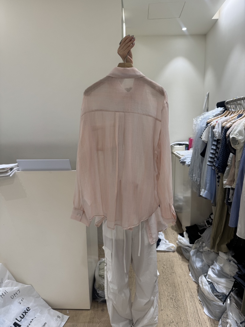 FLOWER-L東大門㊣直郵女裝新品休閑真品25春夏推薦襯衫蕾絲衫FLOWER襯衫/蕾絲衫