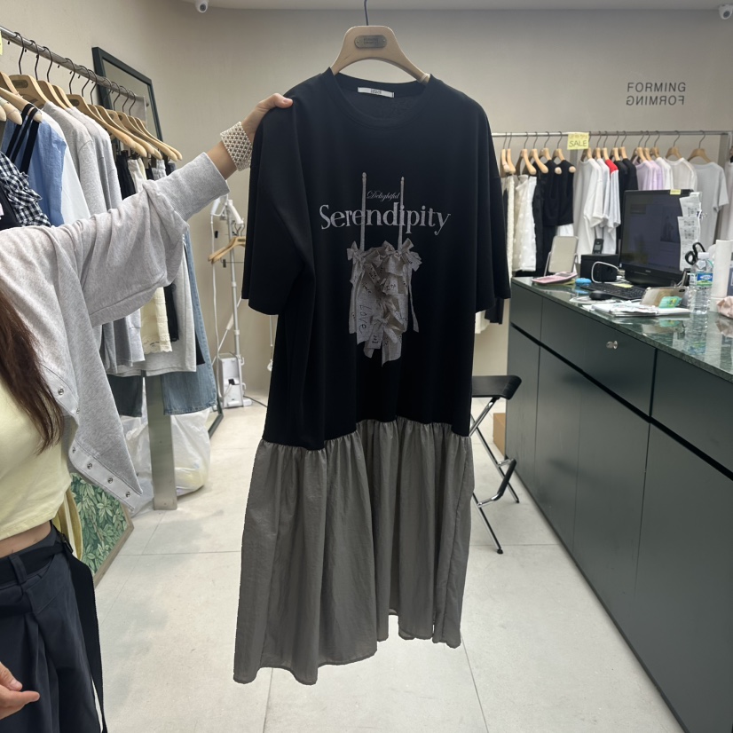 FORMING-P韓國直郵㊣女士新款職業時尚25春夏休閑熱賣連衣裙FORMING連衣裙圖色2