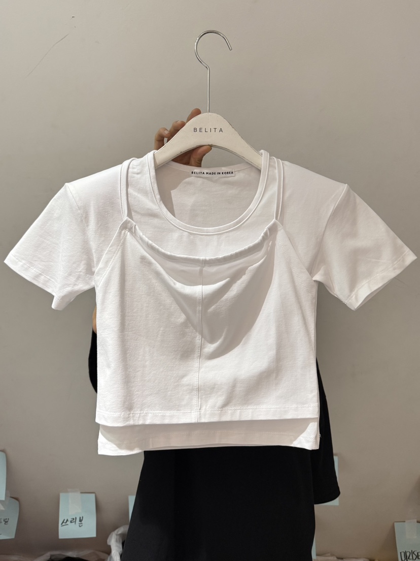 BELITA-L東大門㊣代購女裝新品休閑職業推薦時尚25春夏T恤BELITA-LT恤