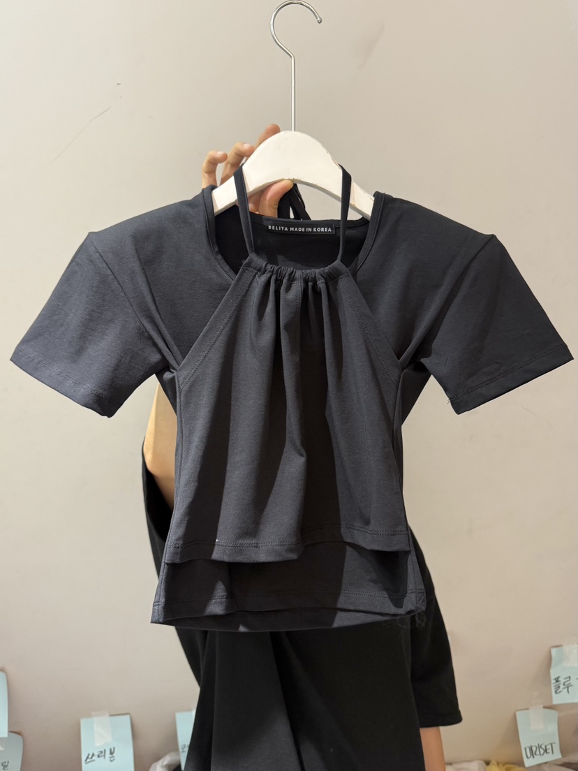 BELITA-L東大門㊣代購女裝新品休閑職業推薦時尚25春夏T恤BELITA-LT恤圖色4