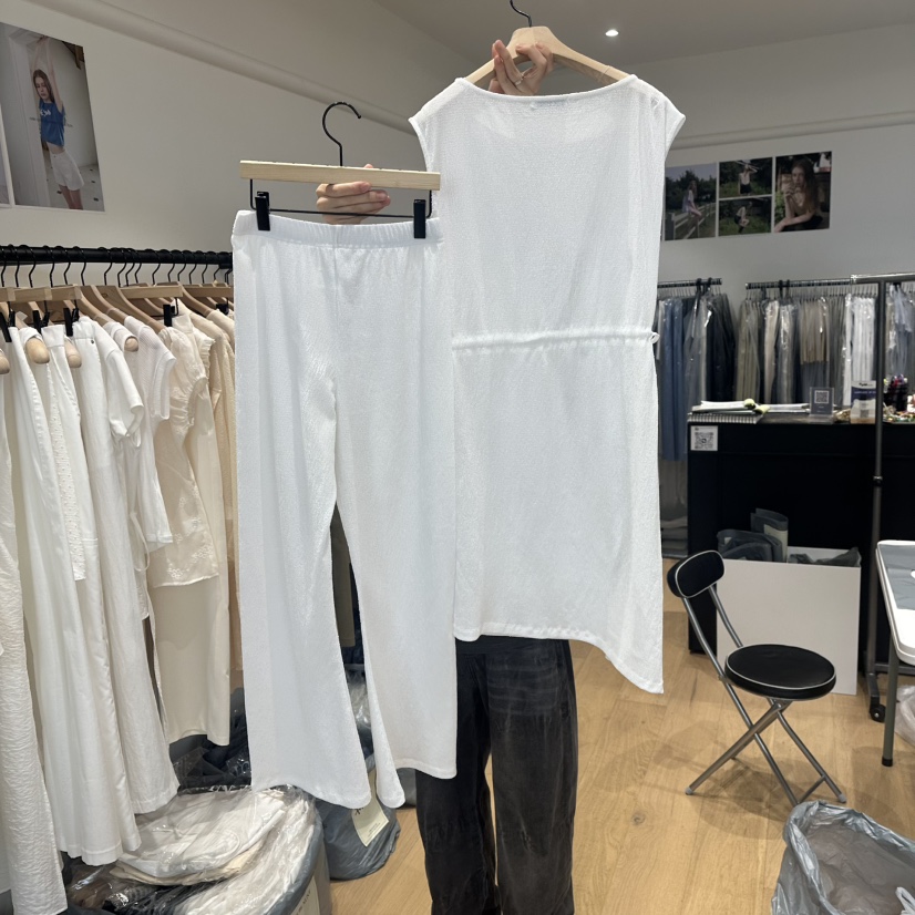 aube nunt東大門㊣實拍女士新品休閑25春夏職業時尚推薦套裝aube nunt套裝