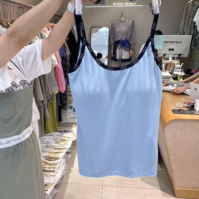 BLACKFRIDAY東大門㊣實拍女士新品推薦人氣時尚職業吊帶背心BLACK FRIDAY吊帶/背心圖色4