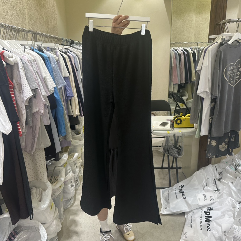 REFLAT韓國直郵㊣女裝新品人氣時尚熱賣職業真品休閑褲綁帶REFLAT休閑褲圖色2