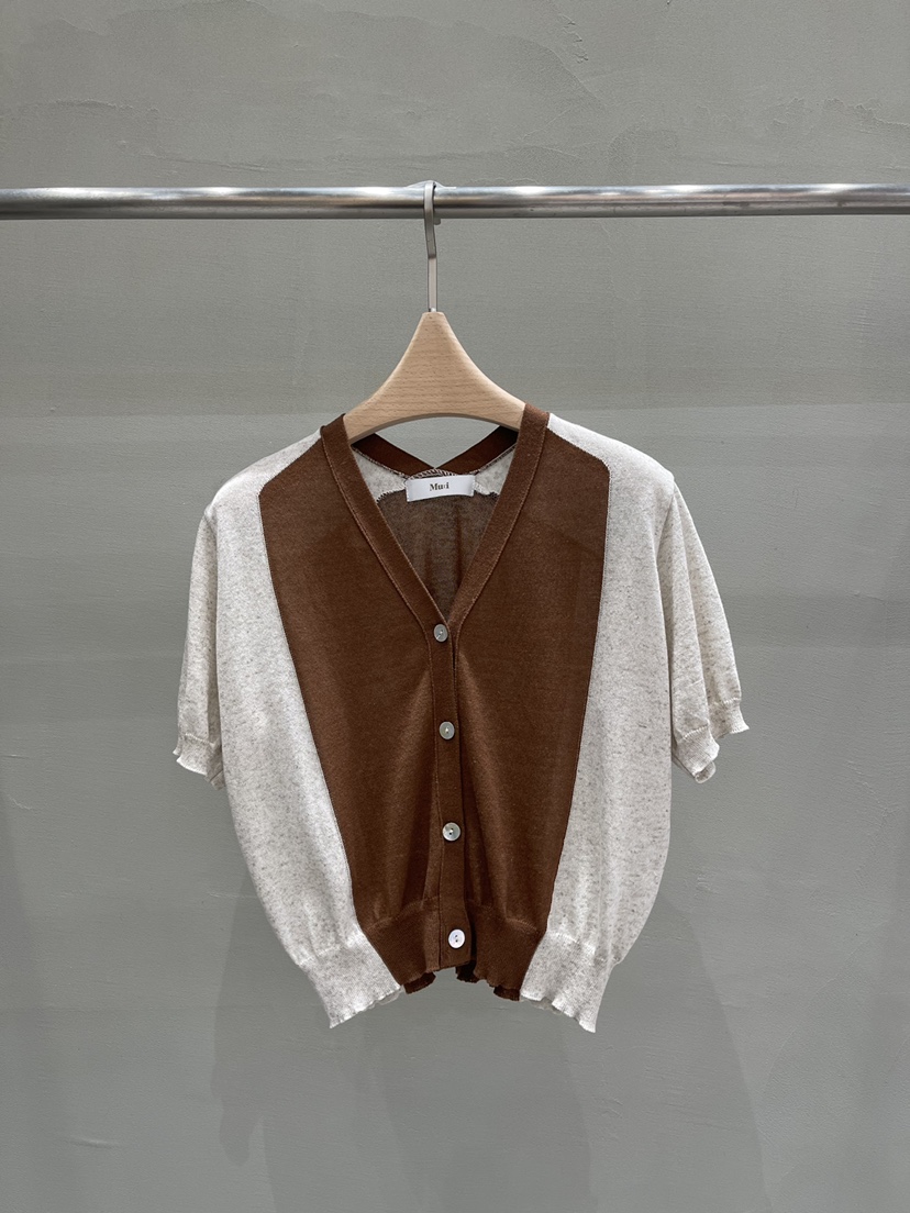 THE MUI東大門㊣代購女裝新品人氣真品職業25春夏推薦針織衫Mu:i-A針織衫圖色1