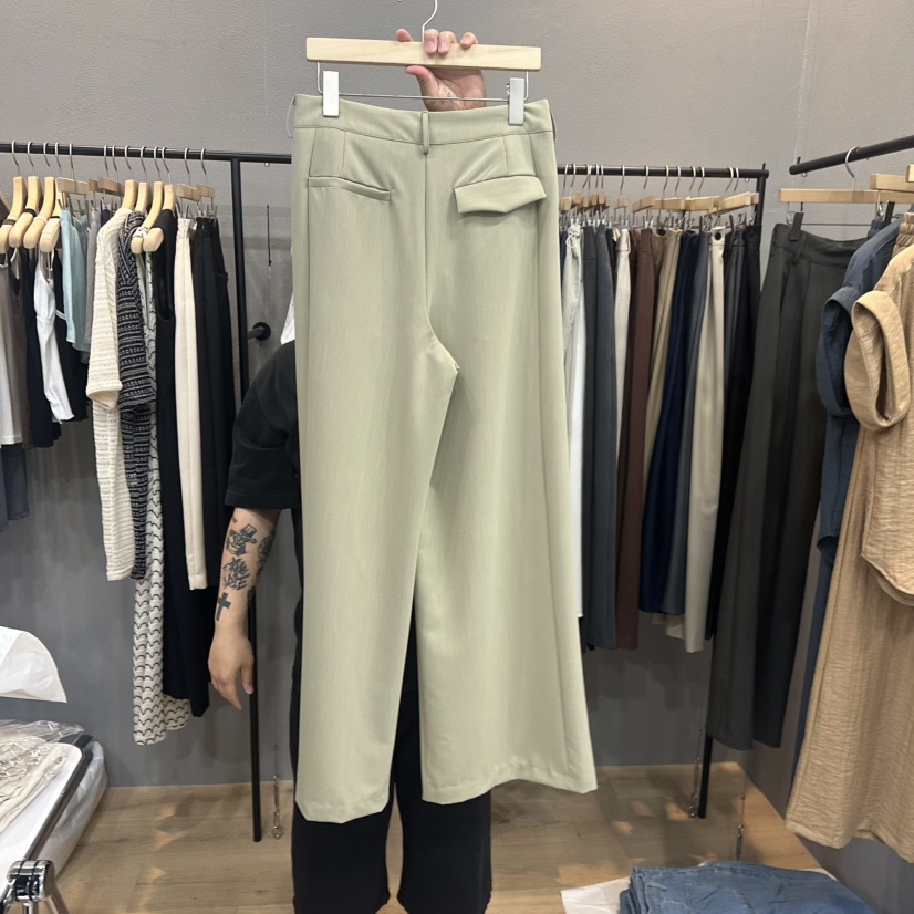 FLAMME TOIT韓國直郵㊣女裝新品職業時尚休閑人氣真品休閑褲FLAMME TOIT休閑褲