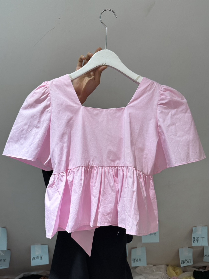 BELITA-L韓國代購㊣女裝新款真品休閑人氣職業熱賣襯衫蕾絲衫BELITA-L襯衫/蕾絲衫圖色2