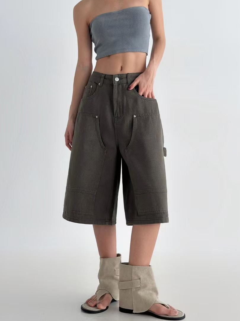 PUBLIC&amp;CO GIRL韓國直郵㊣女裝新品熱賣真品休閑短褲PUBLIC&amp;CO GIRL短褲圖色1