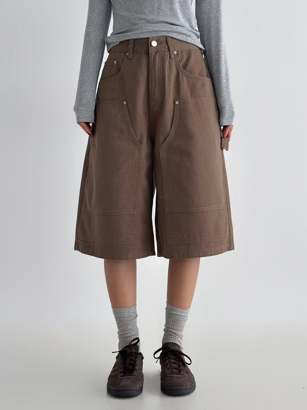 PUBLIC&amp;CO GIRL韓國直郵㊣女裝新品熱賣真品休閑短褲PUBLIC&amp;CO GIRL短褲圖色2
