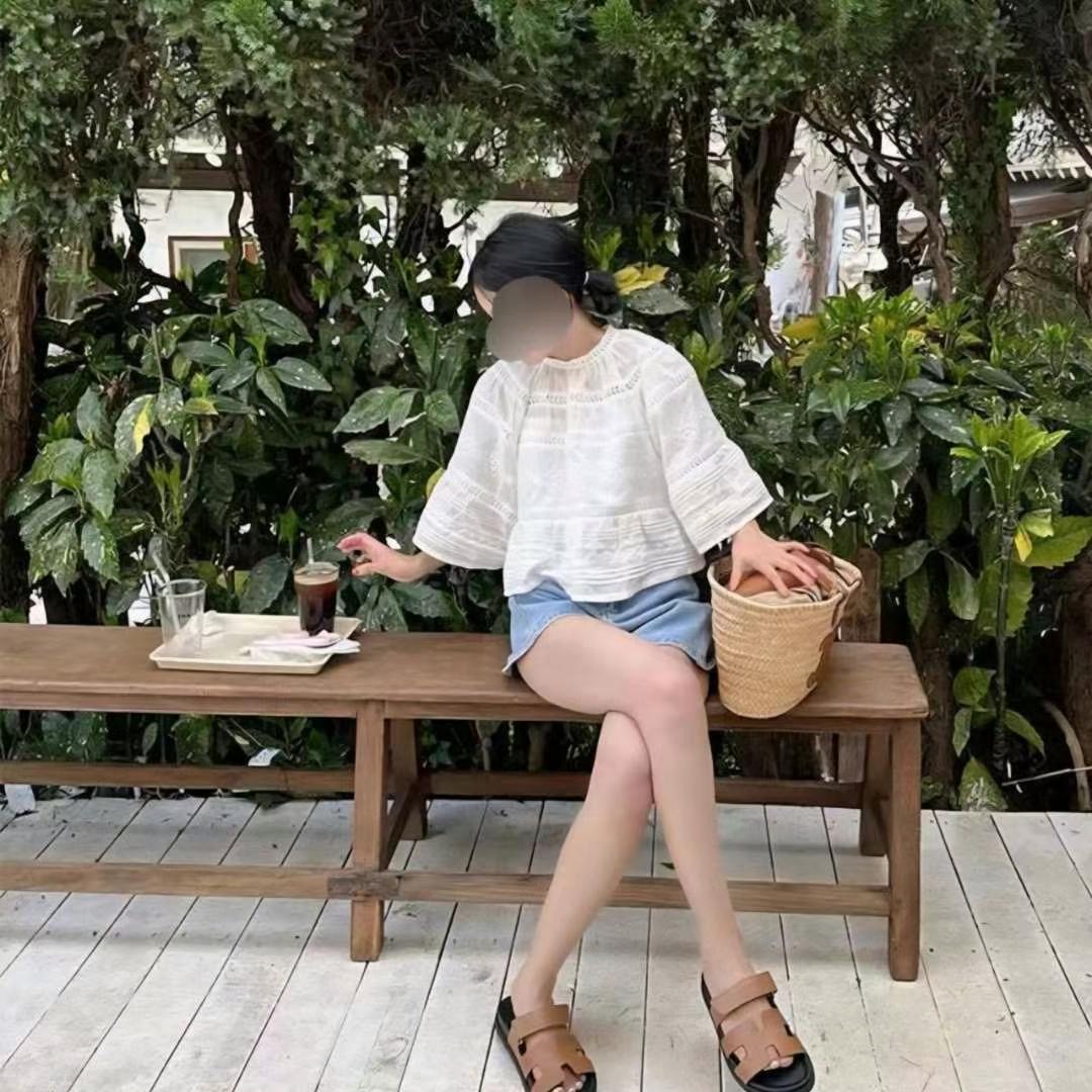 MARCIA-마샤-OT東大門㊣代購女士新品休閑職業襯衫蕾絲衫MARCIA襯衫/蕾絲衫