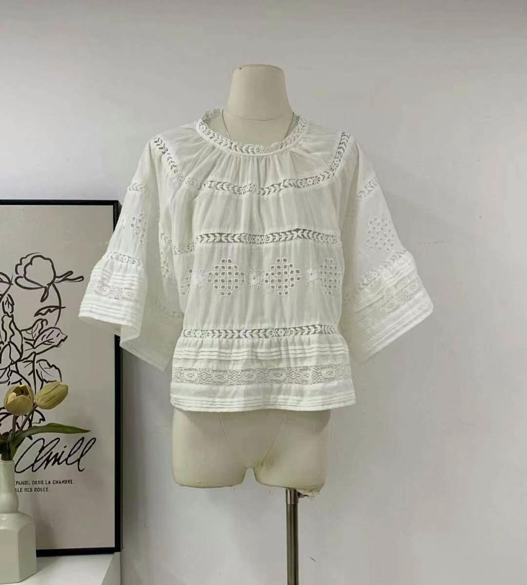 MARCIA-마샤-OT東大門㊣代購女士新品休閑職業襯衫蕾絲衫MARCIA襯衫/蕾絲衫