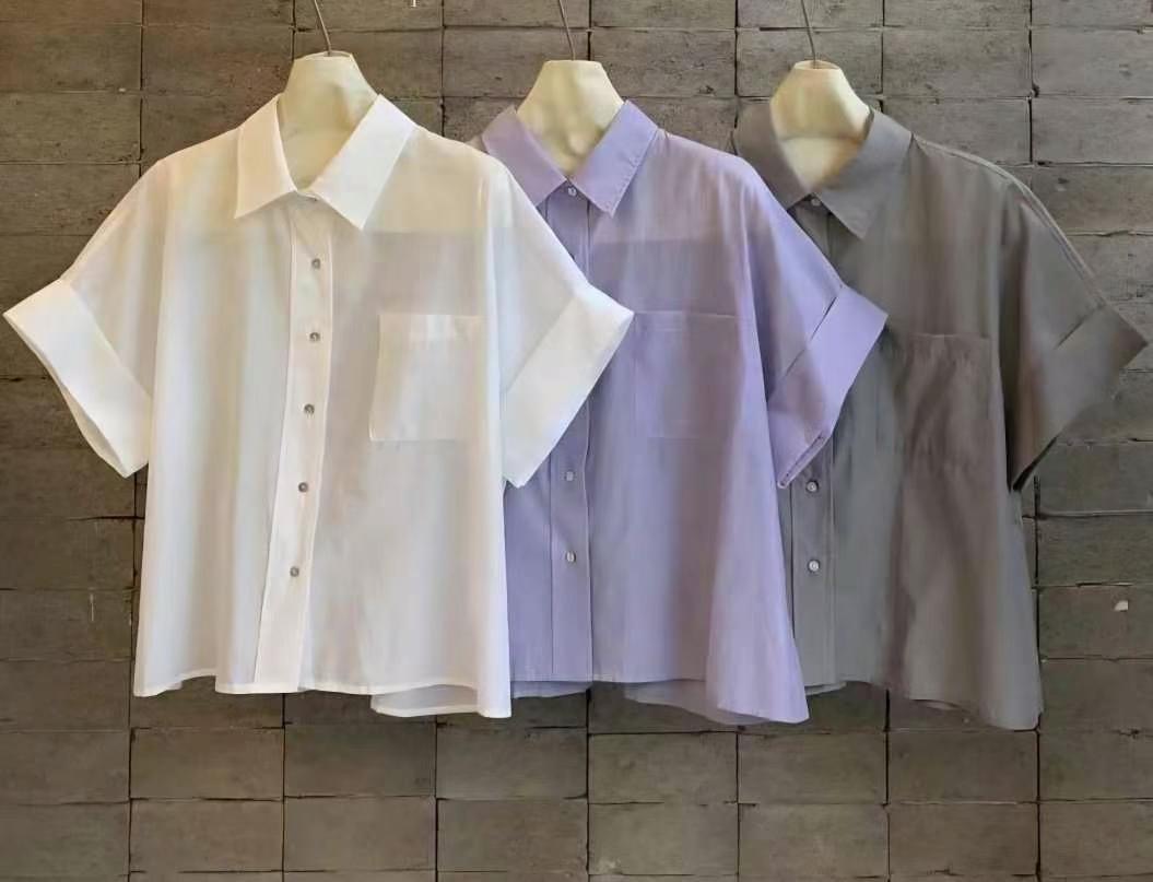 MARCIA-마샤-OT東大門㊣實拍女裝新品熱賣25春夏襯衫蕾絲衫MARCIA襯衫/蕾絲衫圖色2左二色