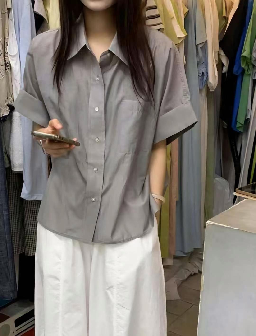 MARCIA-마샤-OT東大門㊣實拍女裝新品熱賣25春夏襯衫蕾絲衫MARCIA襯衫/蕾絲衫圖色3