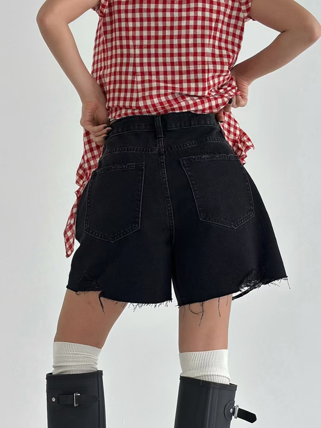 PUBLIC&amp;CO GIRL韓國代購㊣女裝新款25春夏真品休閑短褲PUBLIC&amp;CO GIRL短褲
