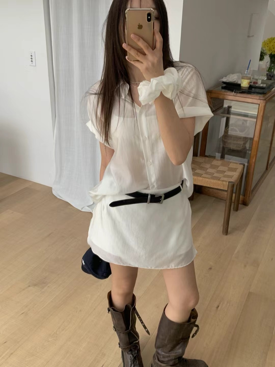ONDA東大門㊣直郵女士新款職業時尚25春夏熱賣推薦襯衫蕾絲衫ONDA襯衫/蕾絲衫圖色2