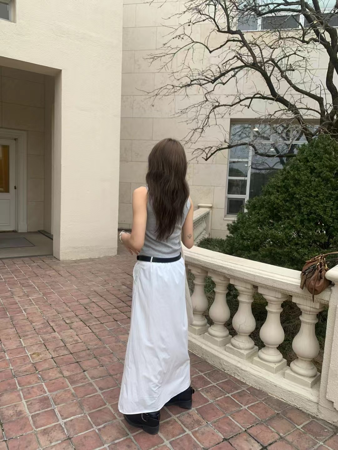 ONDA東大門㊣直郵女裝新款人氣熱賣25春夏時尚長裙不含腰帶ONDA長裙
