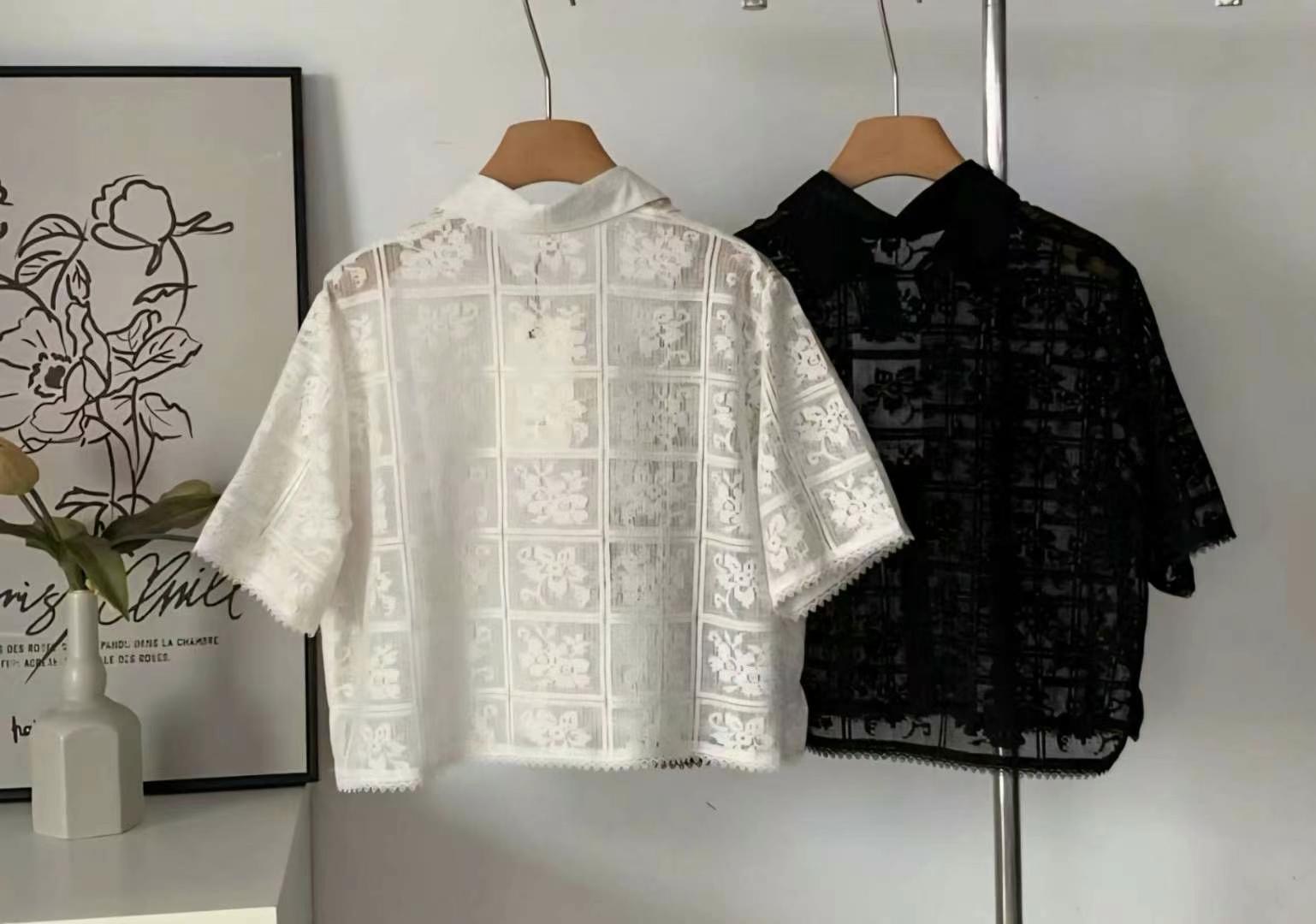 MARCIA-마샤-OT東大門㊣代購女裝新品熱賣襯衫蕾絲衫蕾絲MARCIA襯衫/蕾絲衫
