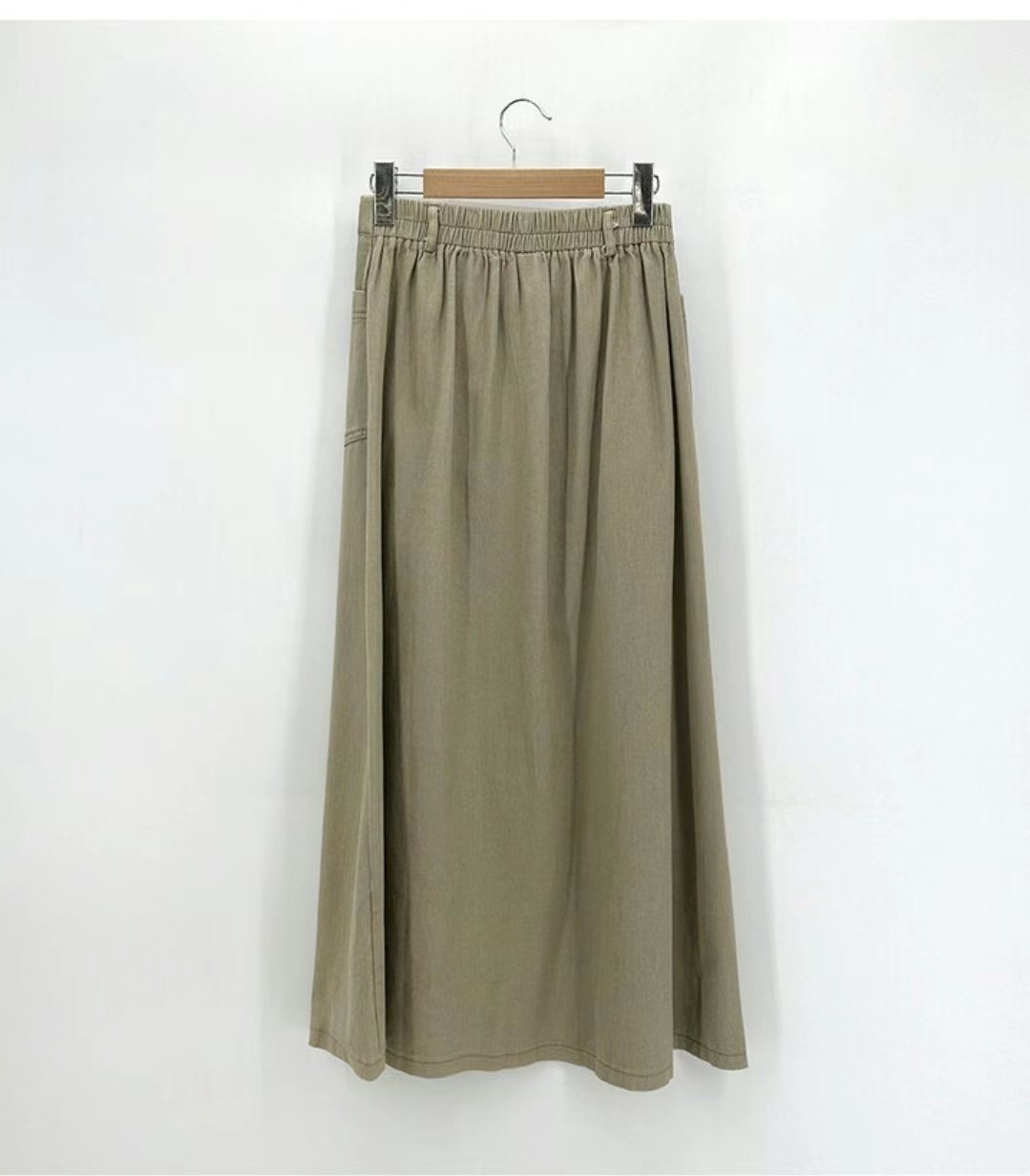 MARCIA-마샤-OT東大門㊣代購女士新品真品人氣熱賣長裙紐扣MARCIA長裙