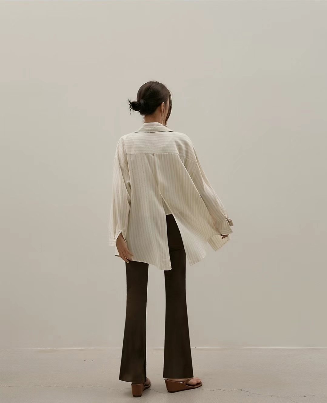 MARCIA-마샤-OT東大門㊣代購女裝新品25春夏套裝套裝條紋MARCIA套裝