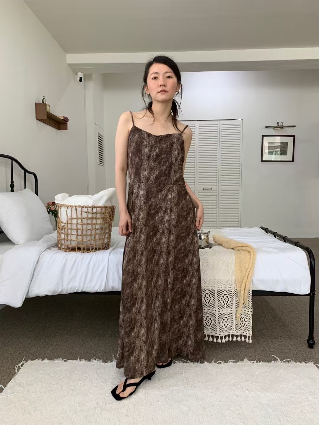 RARASHOW東大門㊣代購女士新品人氣推薦時尚25春夏職業連衣裙RARASHOW連衣裙圖色2