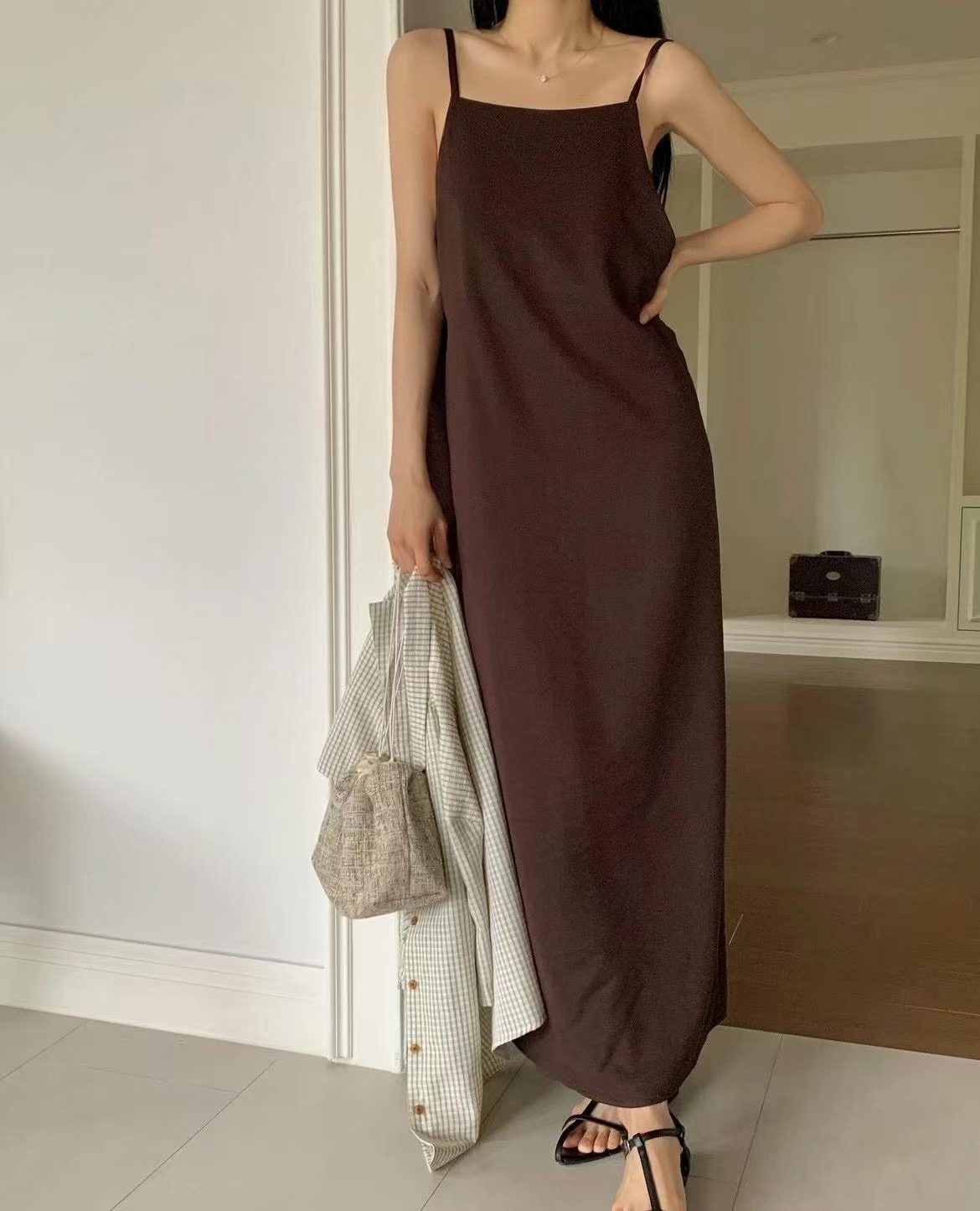 RARASHOW東大門㊣實拍女裝新品人氣推薦25春夏熱賣真品連衣裙RARASHOW連衣裙圖色2