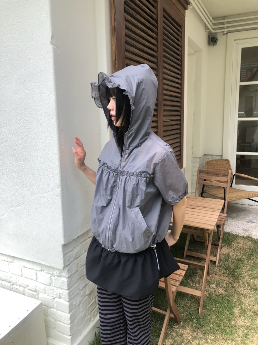 FLASH韓國直郵㊣女士新品真品推薦時尚休閑熱賣25春夏職業夾克FLASH夾克