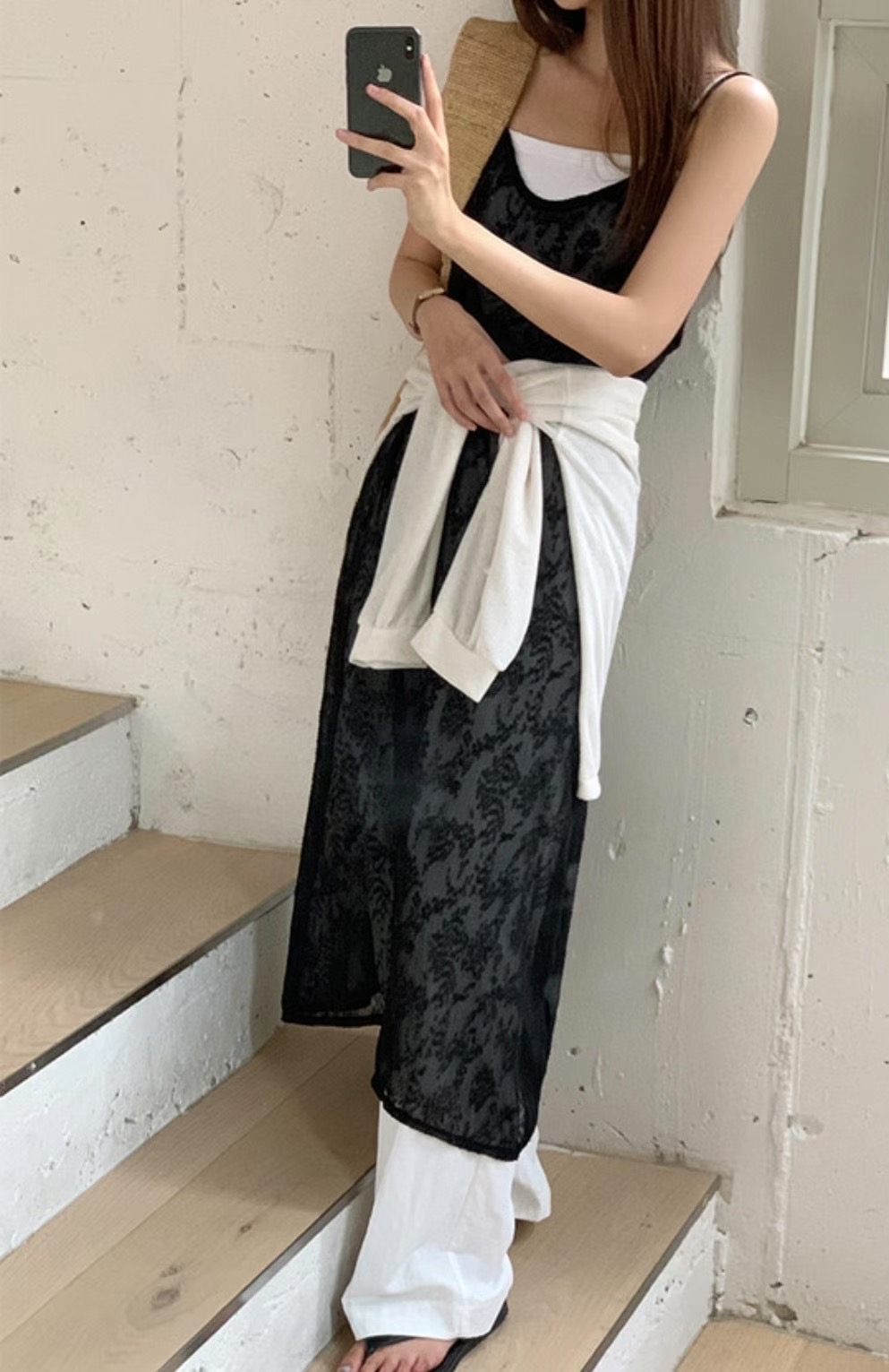RARASHOW韓國直郵㊣女裝新品時尚休閑人氣熱賣25春夏連衣裙RARASHOW連衣裙圖色2