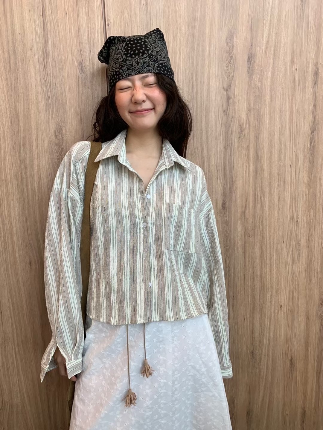 RARASHOW韓國代購㊣女士新品職業時尚休閑推薦25春夏襯衫蕾絲衫RARASHOW襯衫/蕾絲衫圖色2