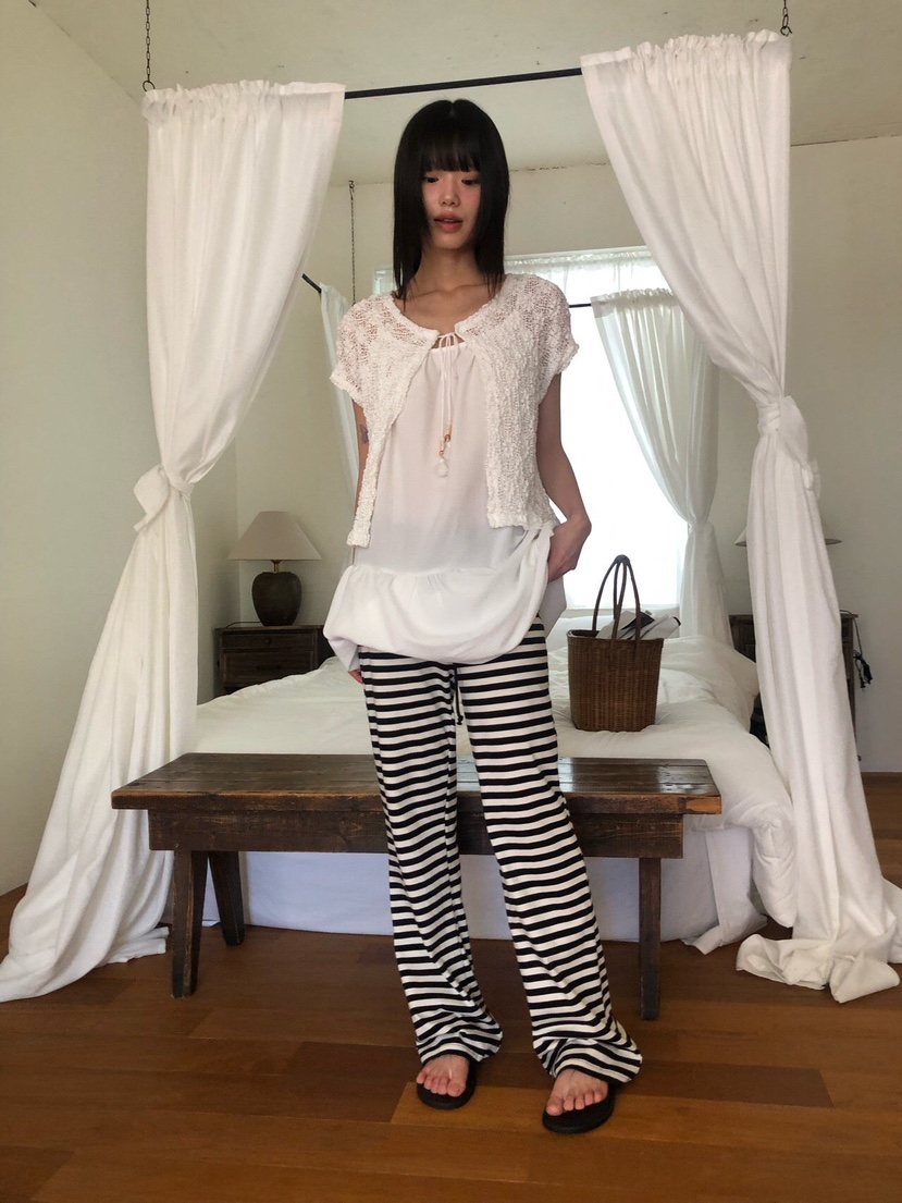 FLASH東大門㊣實拍女裝新款熱賣休閑推薦人氣25春夏職業休閑褲FLASH休閑褲