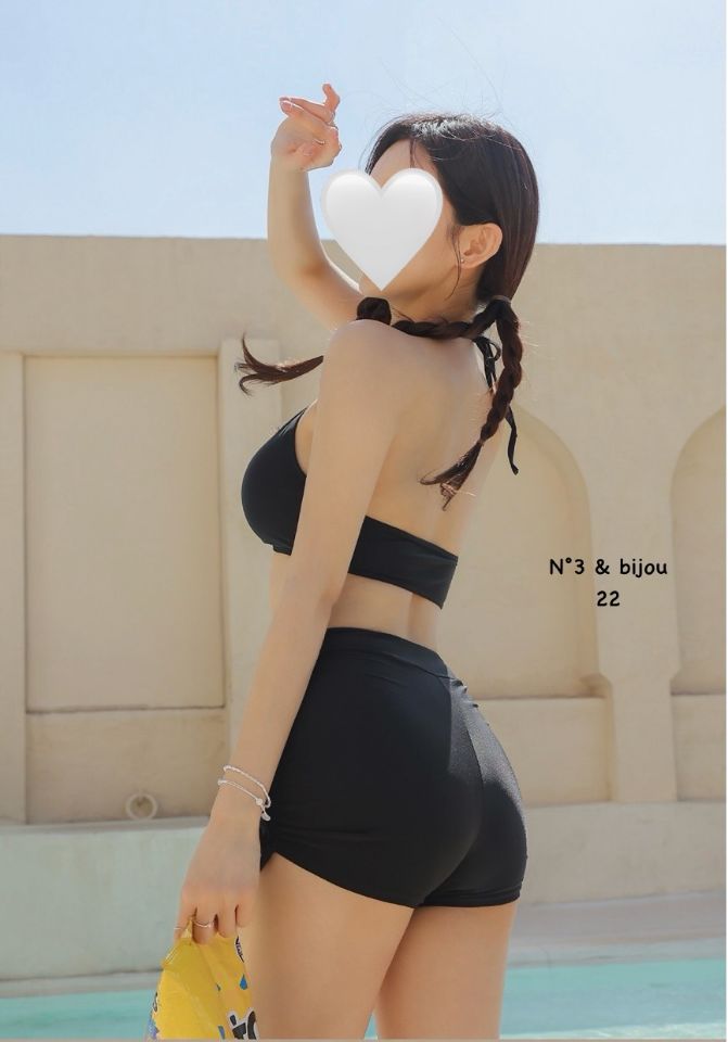 N3東大門㊣代購女裝新款時尚職業25春夏人氣熱賣泳裝三件套N3泳裝