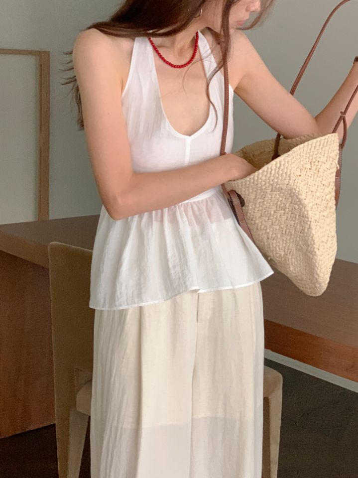 CALLIT東大門㊣代購女士新品推薦人氣25春夏真品休閑吊帶背心CALLIT吊帶/背心