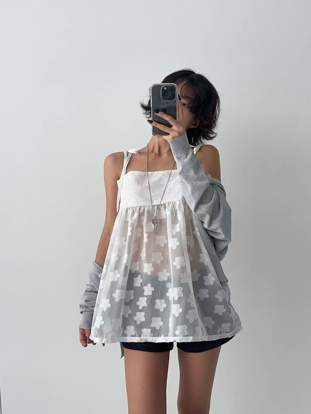 HOLYMOLY韓國直郵㊣女士新品推薦人氣時尚休閑真品吊帶背心HOLYMOLY吊帶/背心