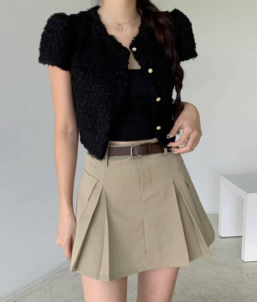 HOLYMOLY東大門㊣代購女士新品時尚真品休閑25春夏熱賣針織衫HOLYMOLY針織衫圖色3