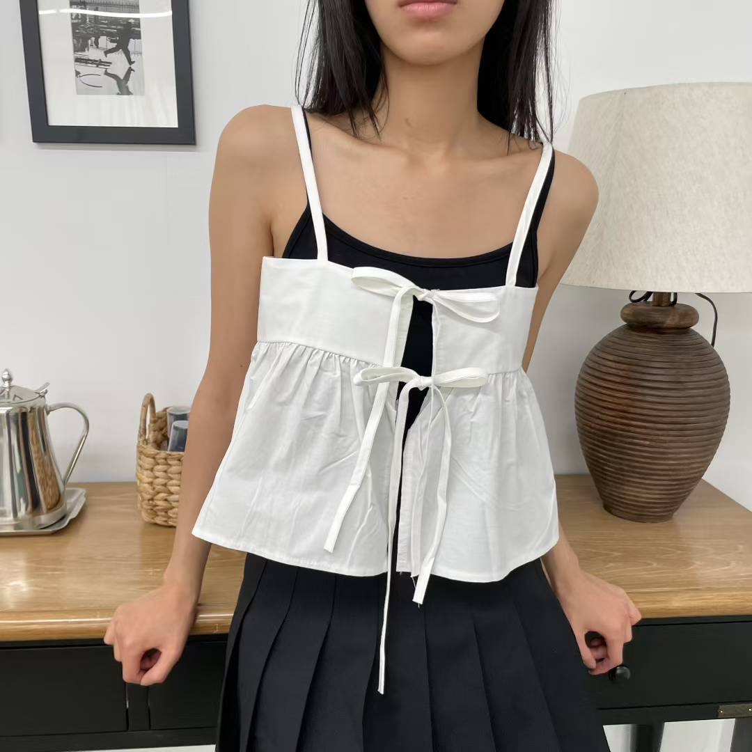 HOLYMOLY韓國直郵㊣女裝新品時尚真品休閑吊帶背心兩面可穿HOLYMOLY吊帶/背心