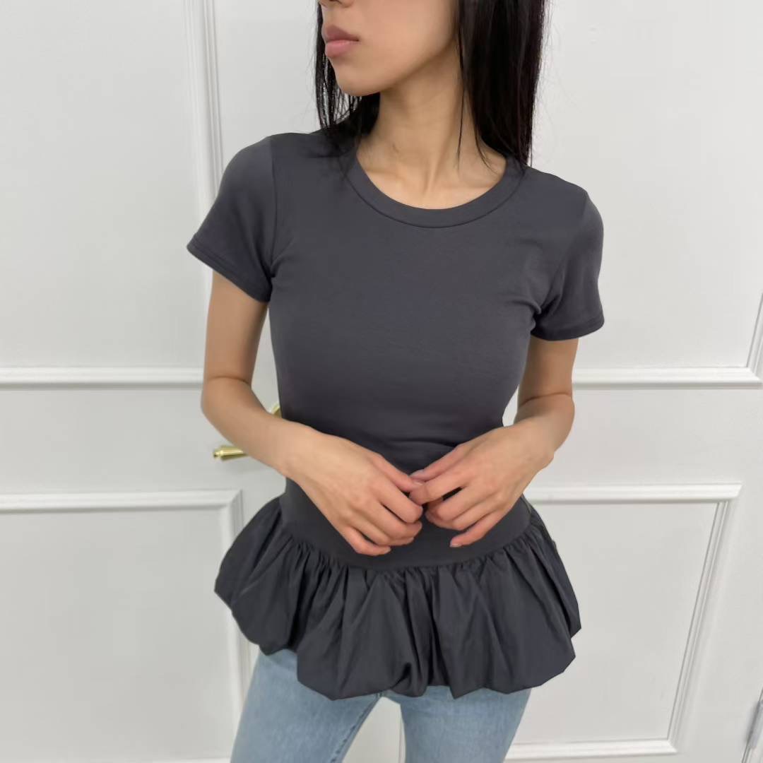 HOLYMOLY東大門㊣代購女裝新款時尚休閑推薦熱賣人氣25春夏T恤HOLYMOLYT恤圖色2