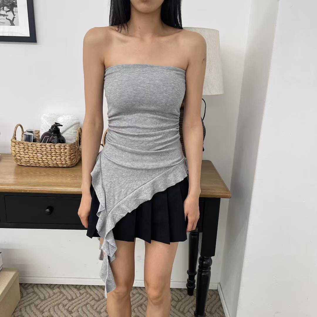HOLYMOLY東大門㊣代購女裝新款職業休閑推薦真品25春夏吊帶背心HOLYMOLY吊帶/背心圖色2