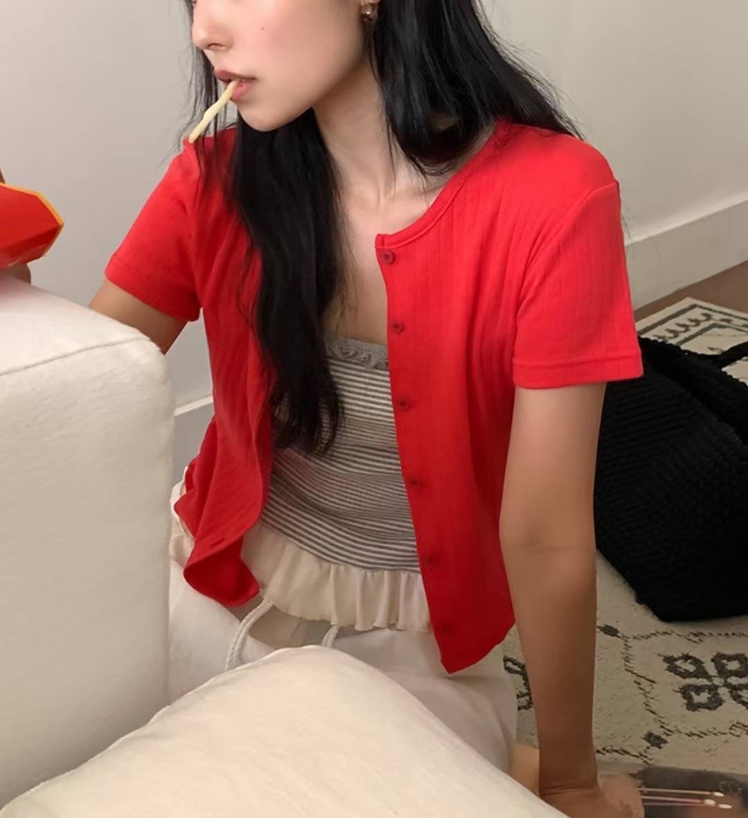 HOLYMOLY韓國直郵㊣女裝新品推薦熱賣休閑職業25春夏時尚夾克HOLYMOLY夾克圖色1