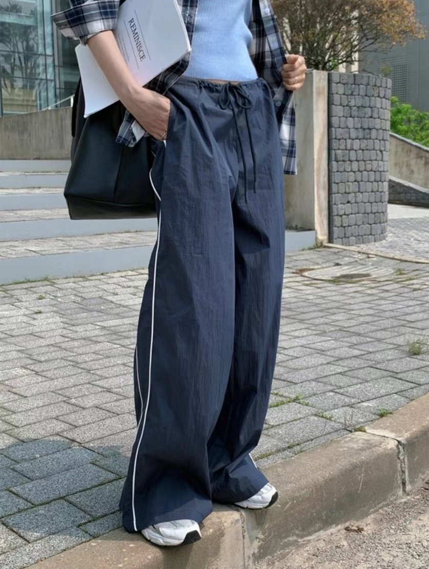 MOONGCHI韓國代購㊣女士新品人氣25春夏職業推薦真品休閑褲MOONGCHI休閑褲圖色2