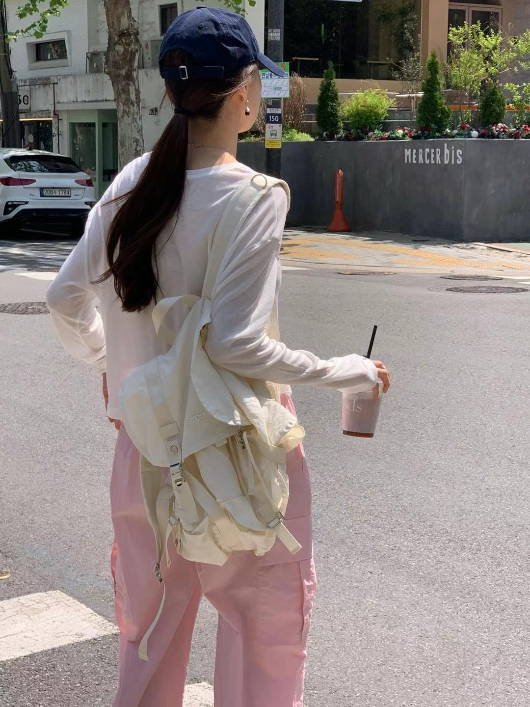 AREING東大門㊣實拍女裝新款真品25春夏職業休閑時尚長袖T恤AREING長袖T恤