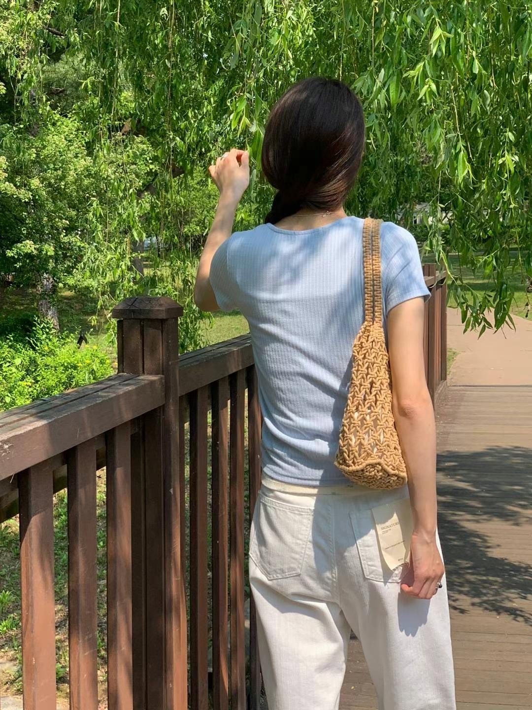 AREING韓國代購㊣女裝新款休閑熱賣真品時尚人氣推薦職業T恤AREINGT恤