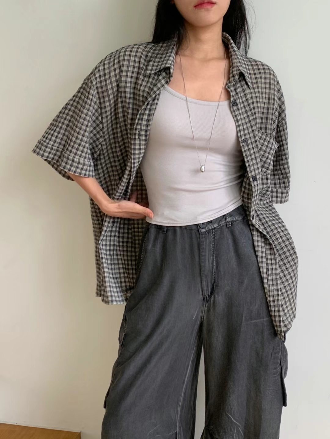 MOONGCHI東大門㊣實拍女士新品熱賣25春夏人氣職業襯衫蕾絲衫MOONGCHI襯衫/蕾絲衫