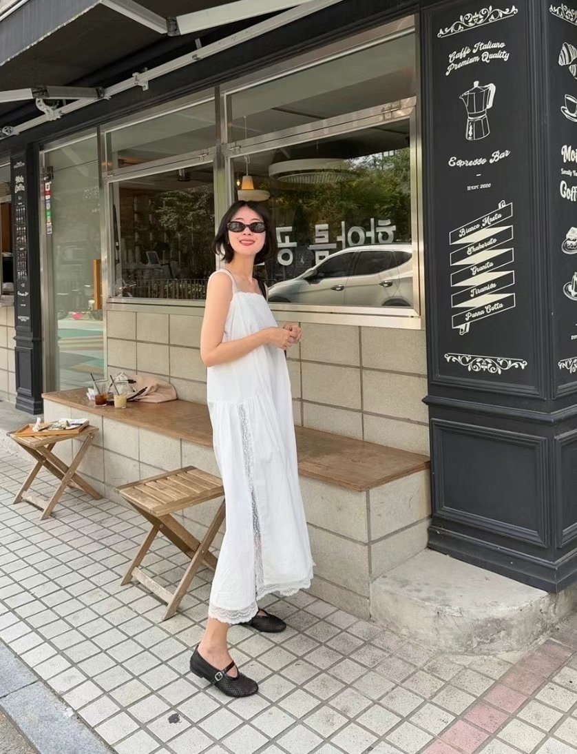 MOONGCHI東大門㊣直郵女士新款推薦職業人氣真品連衣裙長款MOONGCHI連衣裙