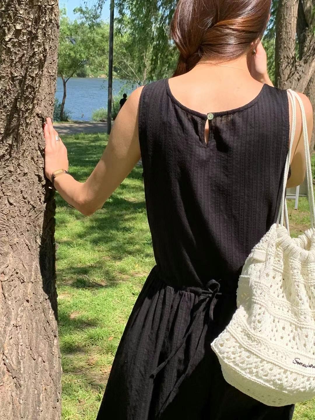 AREING韓國代購㊣女裝新品真品25春夏職業時尚熱賣休閑連衣裙AREING連衣裙