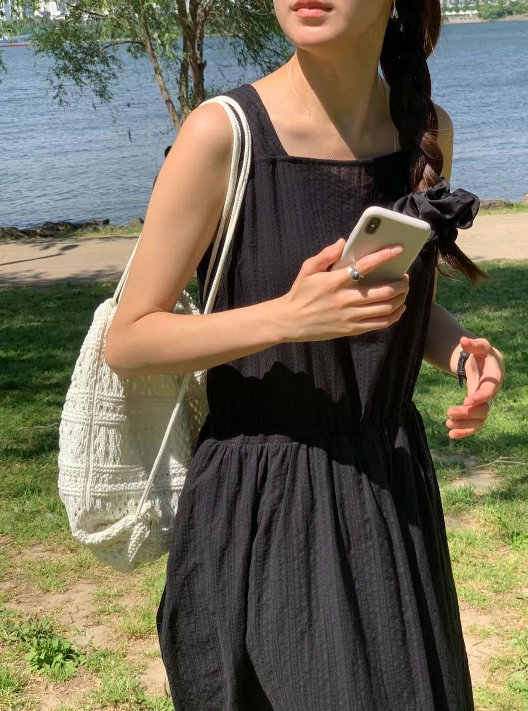 AREING韓國代購㊣女裝新品真品25春夏職業時尚熱賣休閑連衣裙AREING連衣裙