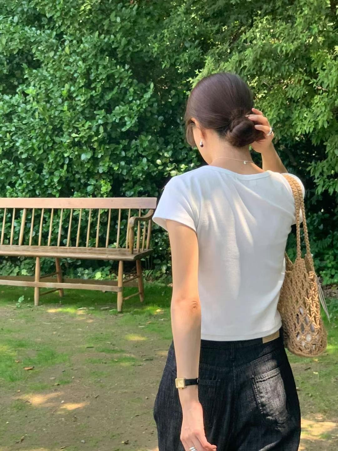 AREING東大門㊣代購女士新款休閑時尚真品推薦職業25春夏針織衫AREING針織衫