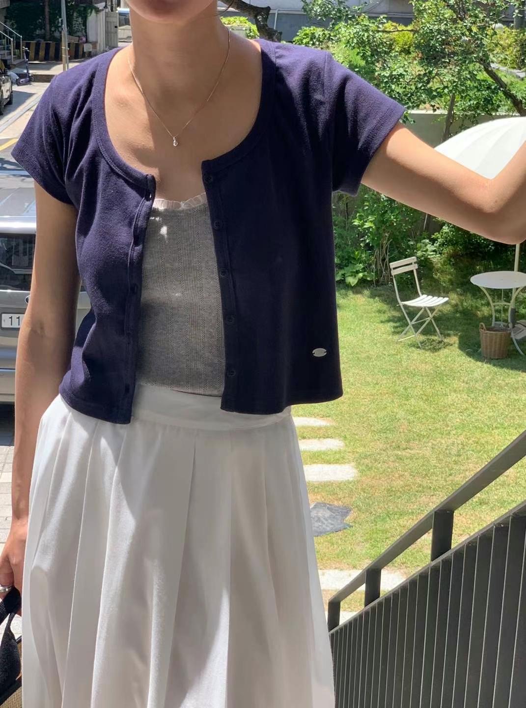 AREING東大門㊣代購女士新款休閑時尚真品推薦職業25春夏針織衫AREING針織衫圖色3